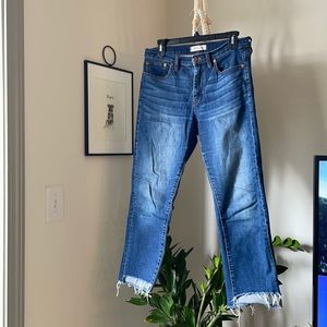 Madewell Cruiser Straight Crop Jeans